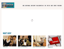 Tablet Screenshot of inpracticesoftware.com
